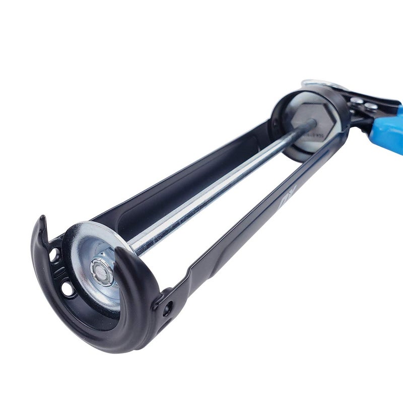 OX Tools Pro OX-P044410 10 Ounce Heavy Duty Caulk Gun, 12:1 Thrust Ratio, 10 oz Caulking Gun, Caulk Dispenser, Sealant Gun, Adhesive Glue Gunâ€¦ - Image 5